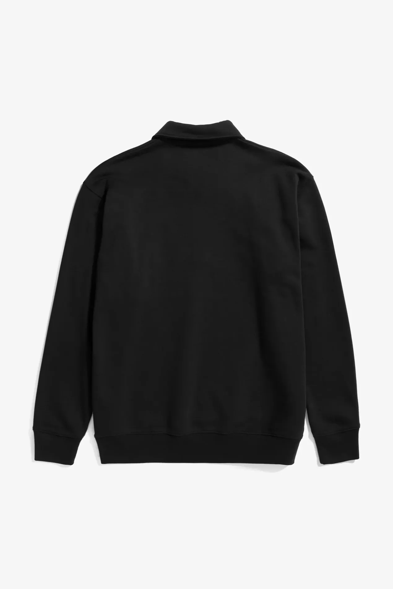 ketel_relaxed_organic_norse_logo_half_zip_1-1.webp Norse Projects SWEATSHIRTS^Ketel Relaxed Organic NORSE Logo Half Zip Black