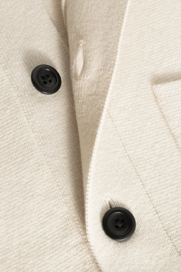 Norse Projects KNITWEAR^Kian Merino Cotton Milano Polo Enamel White