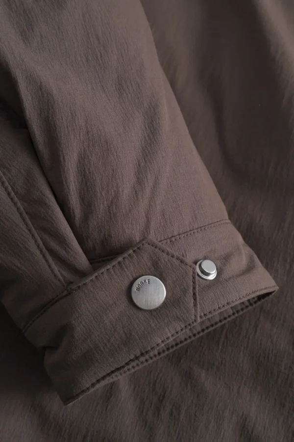 Norse Projects OUTERWEAR^Korso Travel Light Insulated Harrington Jacket Espresso