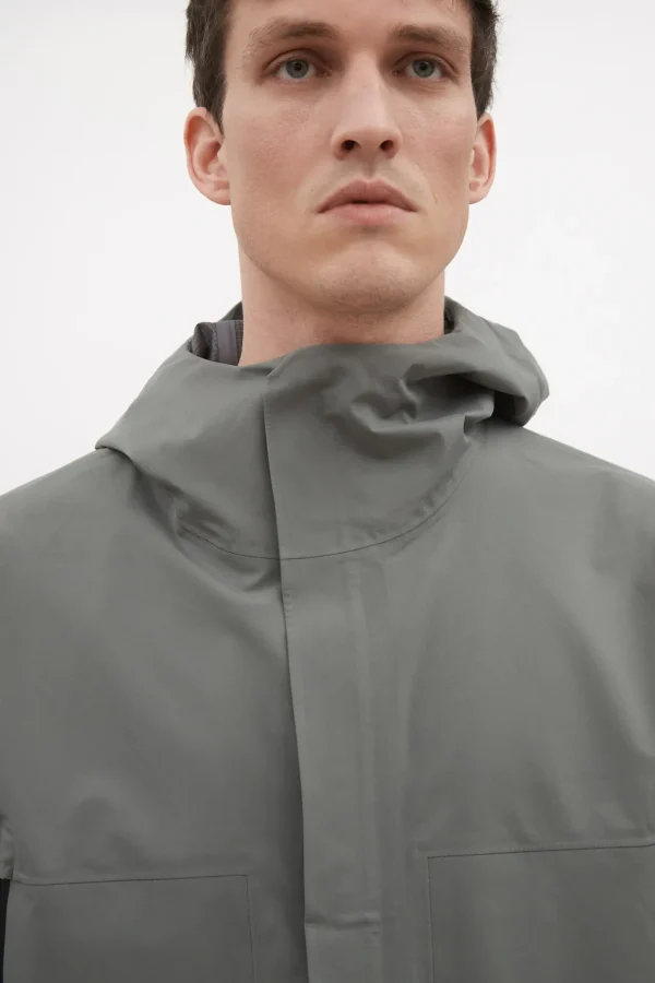 Norse Projects OUTERWEAR^3L Waterproof M-51 Parka Pewter