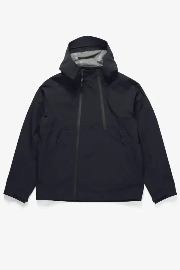Norse Projects OUTERWEAR^3L Waterproof Shell Jacket Dark Navy