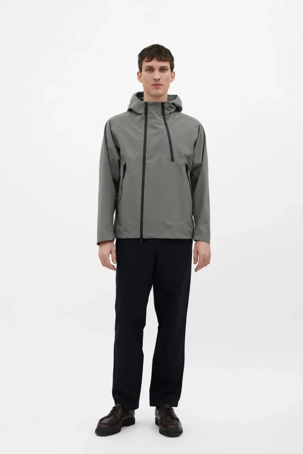 Norse Projects OUTERWEAR^3L Waterproof Shell Jacket Pewter