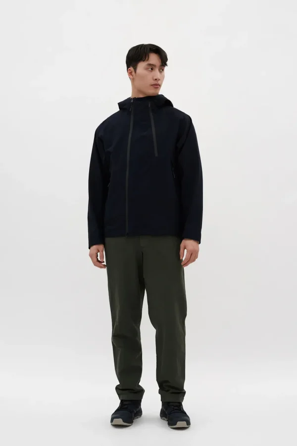 Norse Projects OUTERWEAR^3L Waterproof Shell Jacket Dark Navy