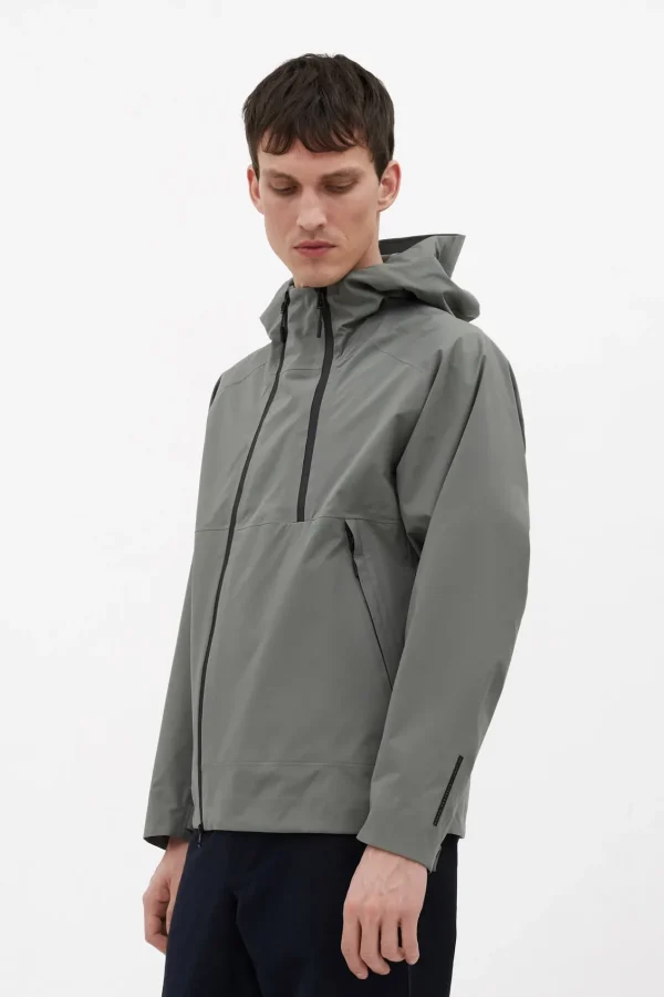 Norse Projects OUTERWEAR^3L Waterproof Shell Jacket Pewter