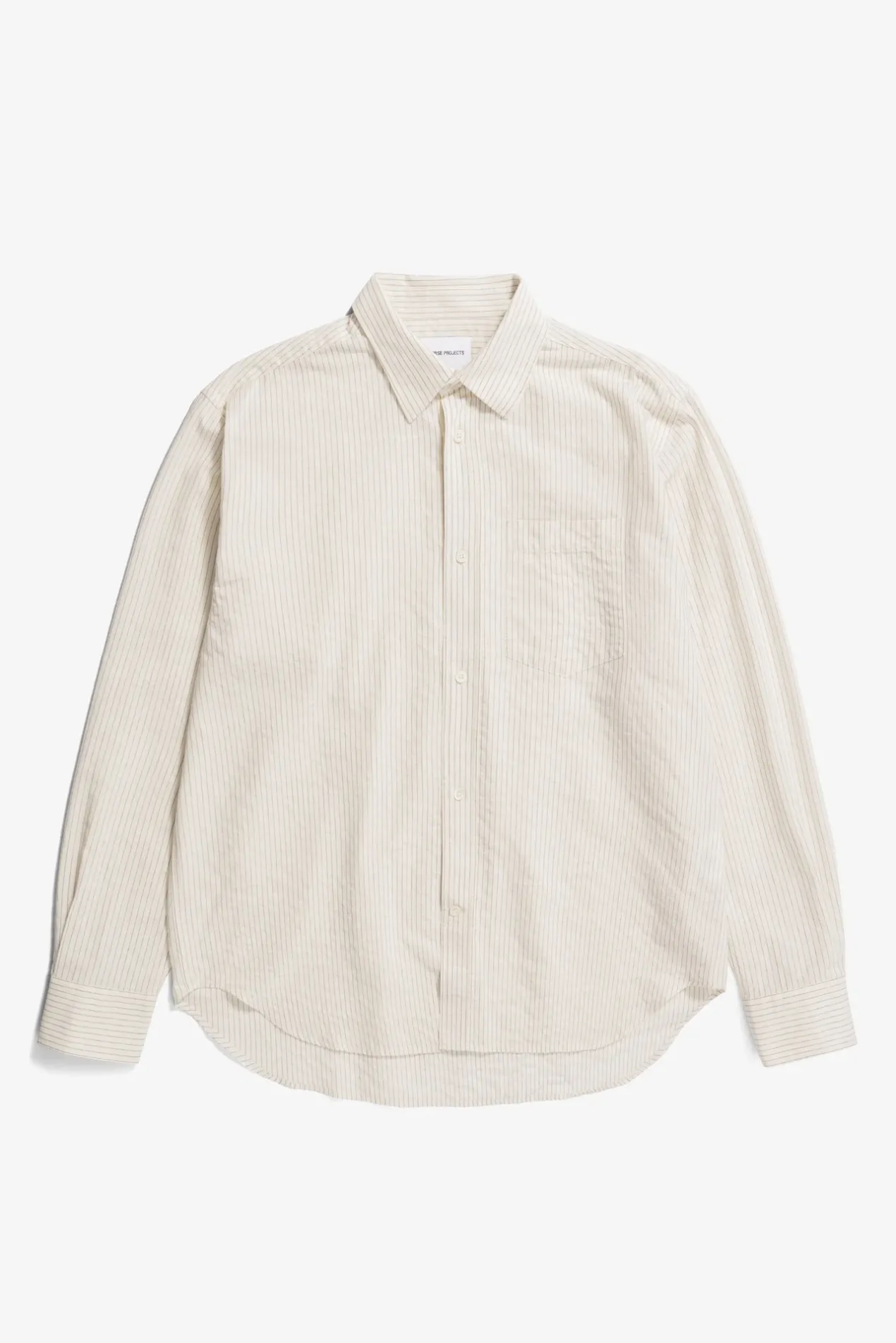mo_oversized_striped_shirt_0-1.webp Norse Projects SHIRTING^Mo Oversized Striped Shirt Ecru