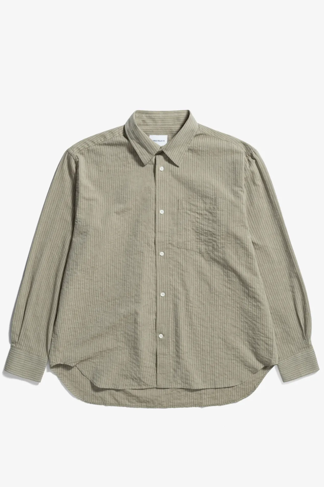 mo_oversized_striped_shirt_0.webp Norse Projects SHIRTING^Mo Oversized Striped Shirt Clay