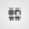 Norse Projects ACCESSORIES^Moon Checked Lambswool Scarf Scoria Blue