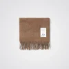 Norse Projects ACCESSORIES^Moon Lambswool Scarf Utility Khaki