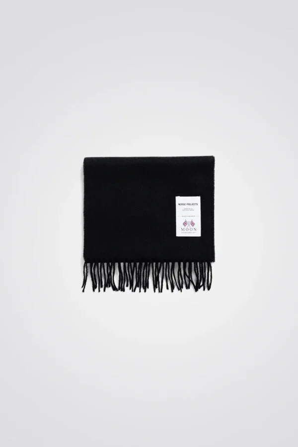Norse Projects ACCESSORIES^Moon Lambswool Scarf Black