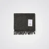 Norse Projects ACCESSORIES^Moon Lambswool Scarf Charcoal Melange