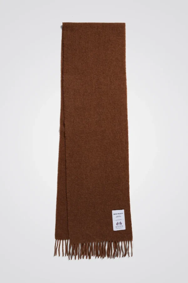 Norse Projects ACCESSORIES^Norse Lambswool Scarf Rust Brown
