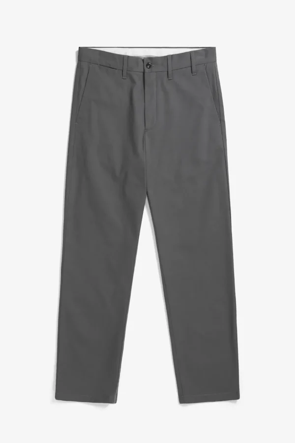 Norse Projects TROUSERS^Norse Standard Chino Magnet Grey