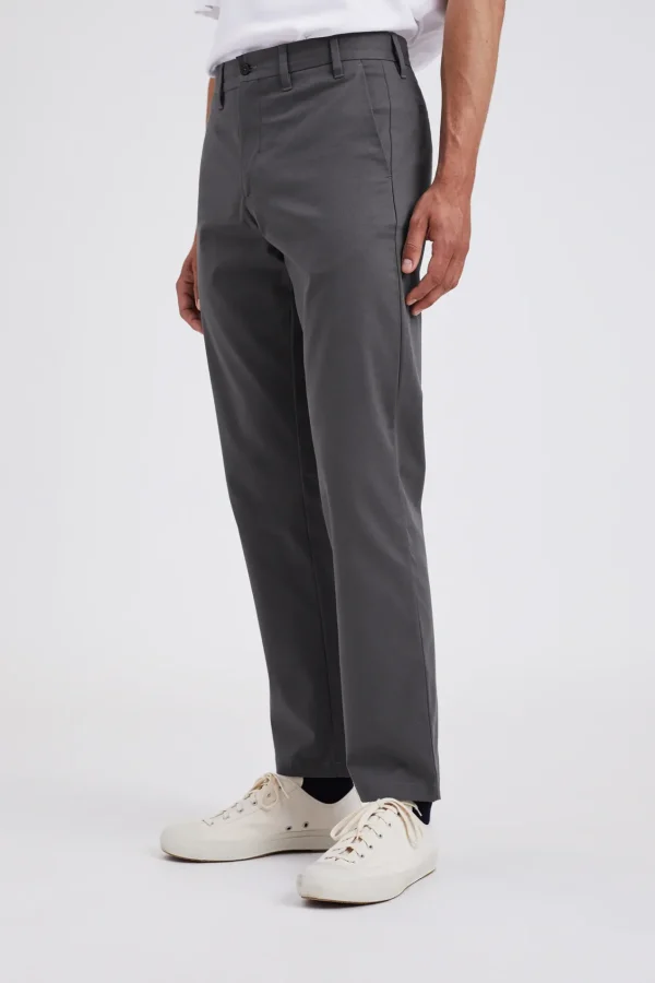 Norse Projects TROUSERS^Norse Standard Chino Magnet Grey