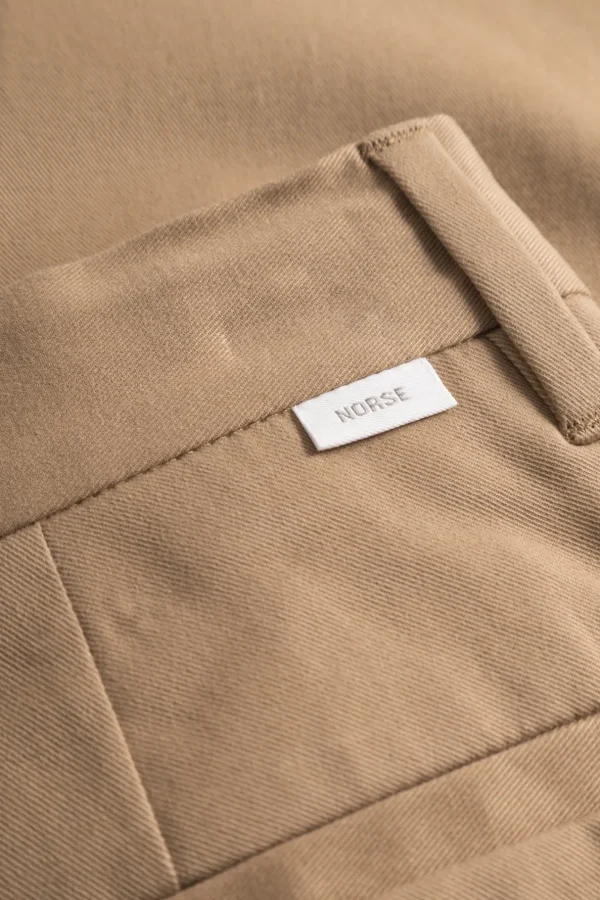 Norse Projects TROUSERS^Norse Standard Chino Utility Khaki