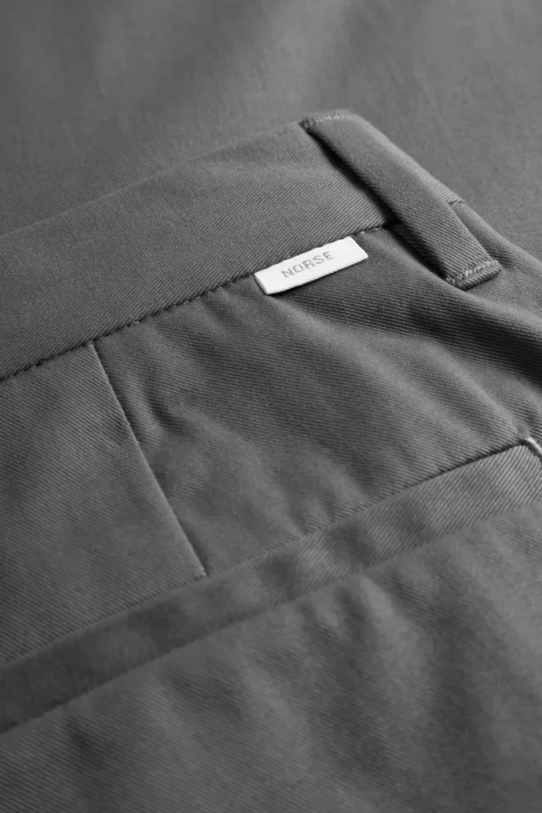 Norse Projects TROUSERS^Norse Standard Chino Magnet Grey