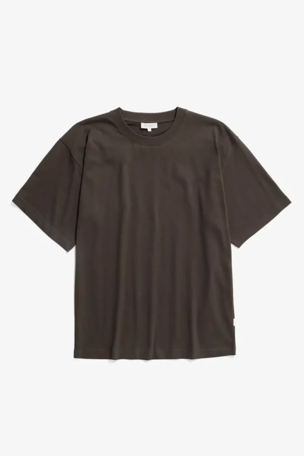 Norse Projects T-SHIRTS^Norse Standard Heavy Loose T-shirt Espresso
