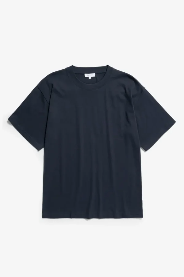 Norse Projects T-SHIRTS^Norse Standard Heavy Loose T-shirt Dark Navy