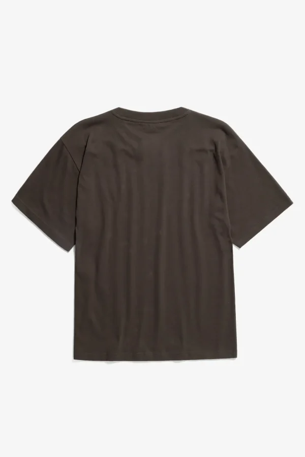 Norse Projects T-SHIRTS^Norse Standard Heavy Loose T-shirt Espresso