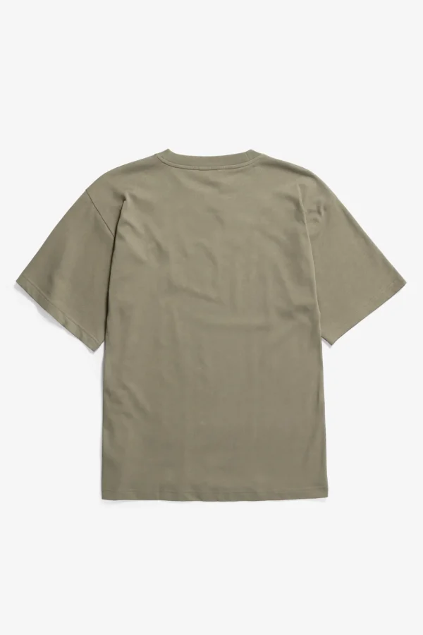 Norse Projects T-SHIRTS^Norse Standard Heavy Loose T-shirt Sediment Green