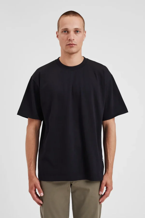 Norse Projects T-SHIRTS^Norse Standard Heavy Loose T-shirt Black