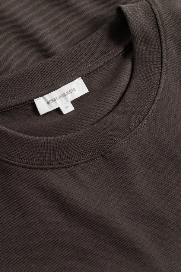 Norse Projects T-SHIRTS^Norse Standard Heavy Loose T-shirt Espresso