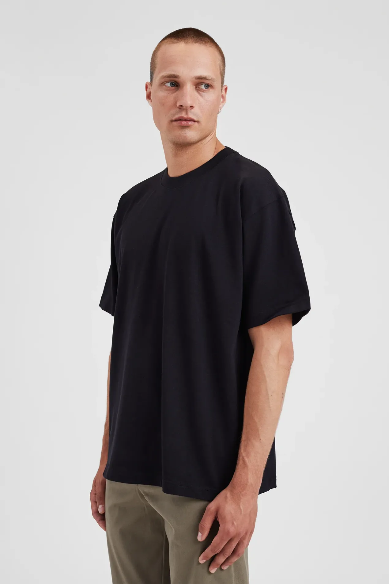 norse_standard_heavy_loose_tshirt_3-5.webp Norse Projects T-SHIRTS^Norse Standard Heavy Loose T-shirt Black