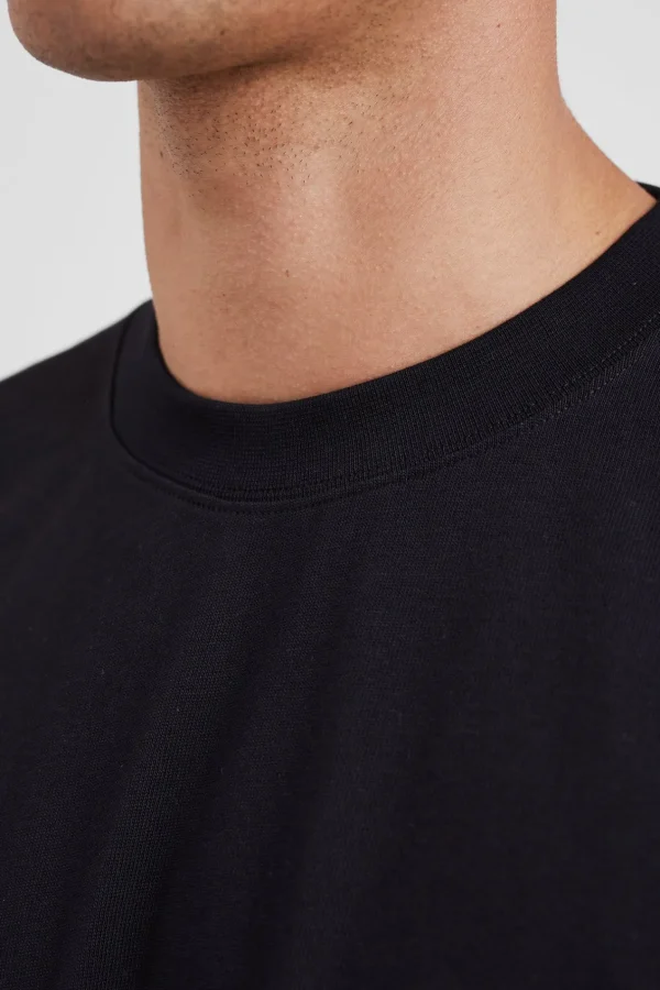 Norse Projects T-SHIRTS^Norse Standard Heavy Loose T-shirt Black
