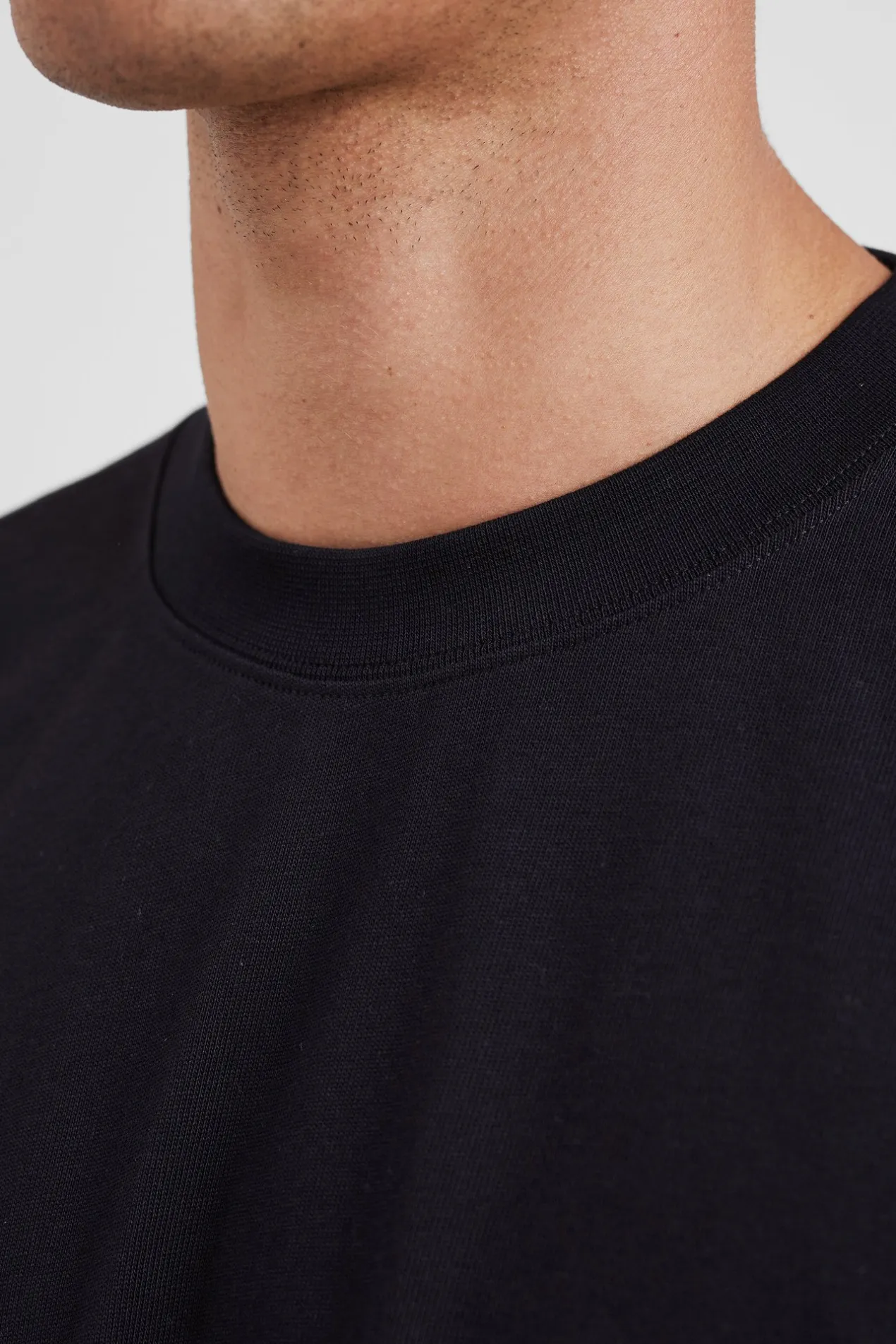norse_standard_heavy_loose_tshirt_4-5.webp Norse Projects T-SHIRTS^Norse Standard Heavy Loose T-shirt Black