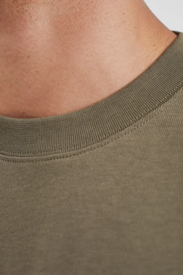 Norse Projects T-SHIRTS^Norse Standard Heavy Loose T-shirt Sediment Green