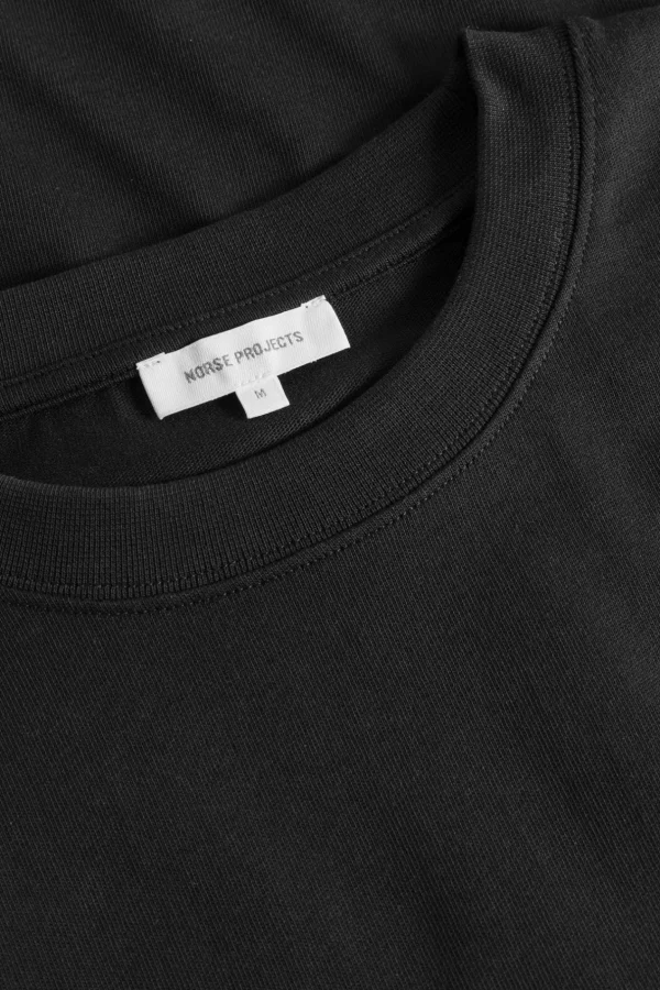 Norse Projects T-SHIRTS^Norse Standard Heavy Loose T-shirt Black