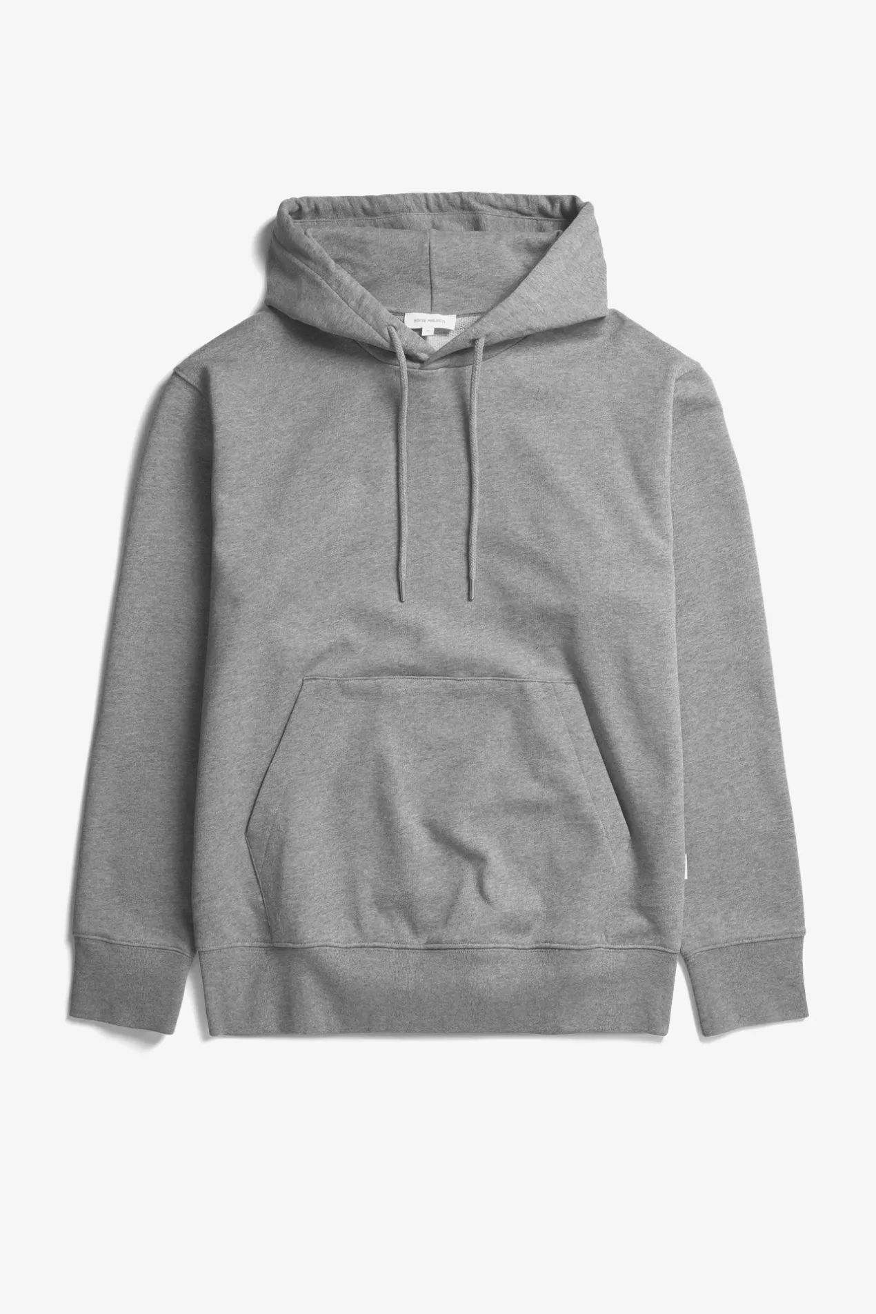 norse_standard_hoodie_0-1.webp Norse Projects SWEATSHIRTS^Norse Standard Hoodie Grey Melange