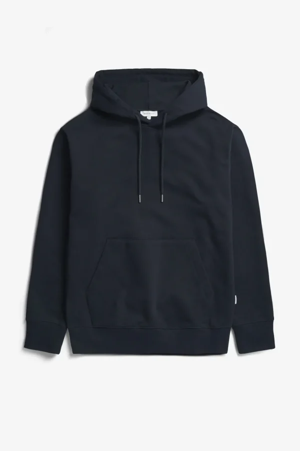 Norse Projects SWEATSHIRTS^Norse Standard Hoodie Dark Navy