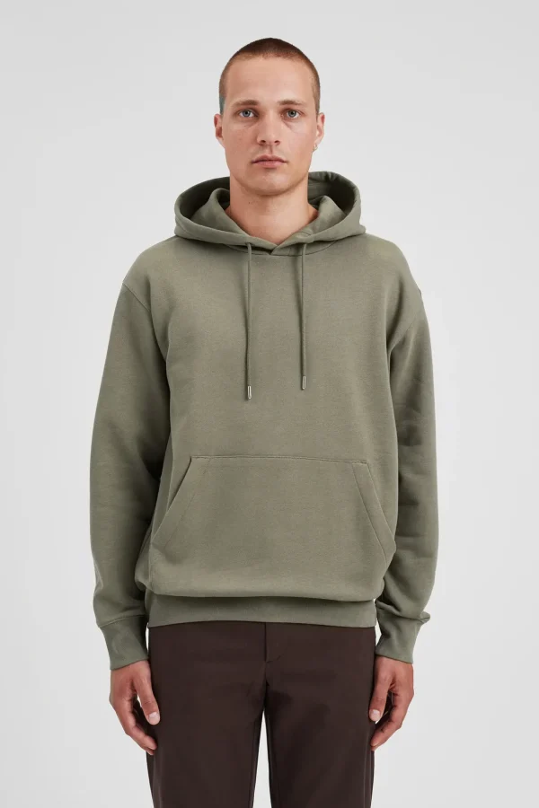 Norse Projects SWEATSHIRTS^Norse Standard Hoodie Sediment Green