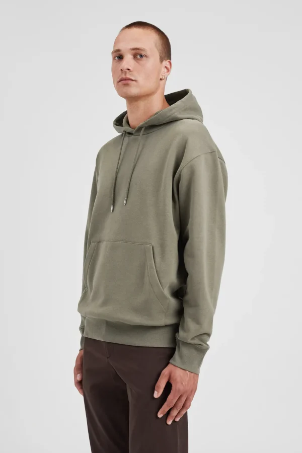 Norse Projects SWEATSHIRTS^Norse Standard Hoodie Sediment Green
