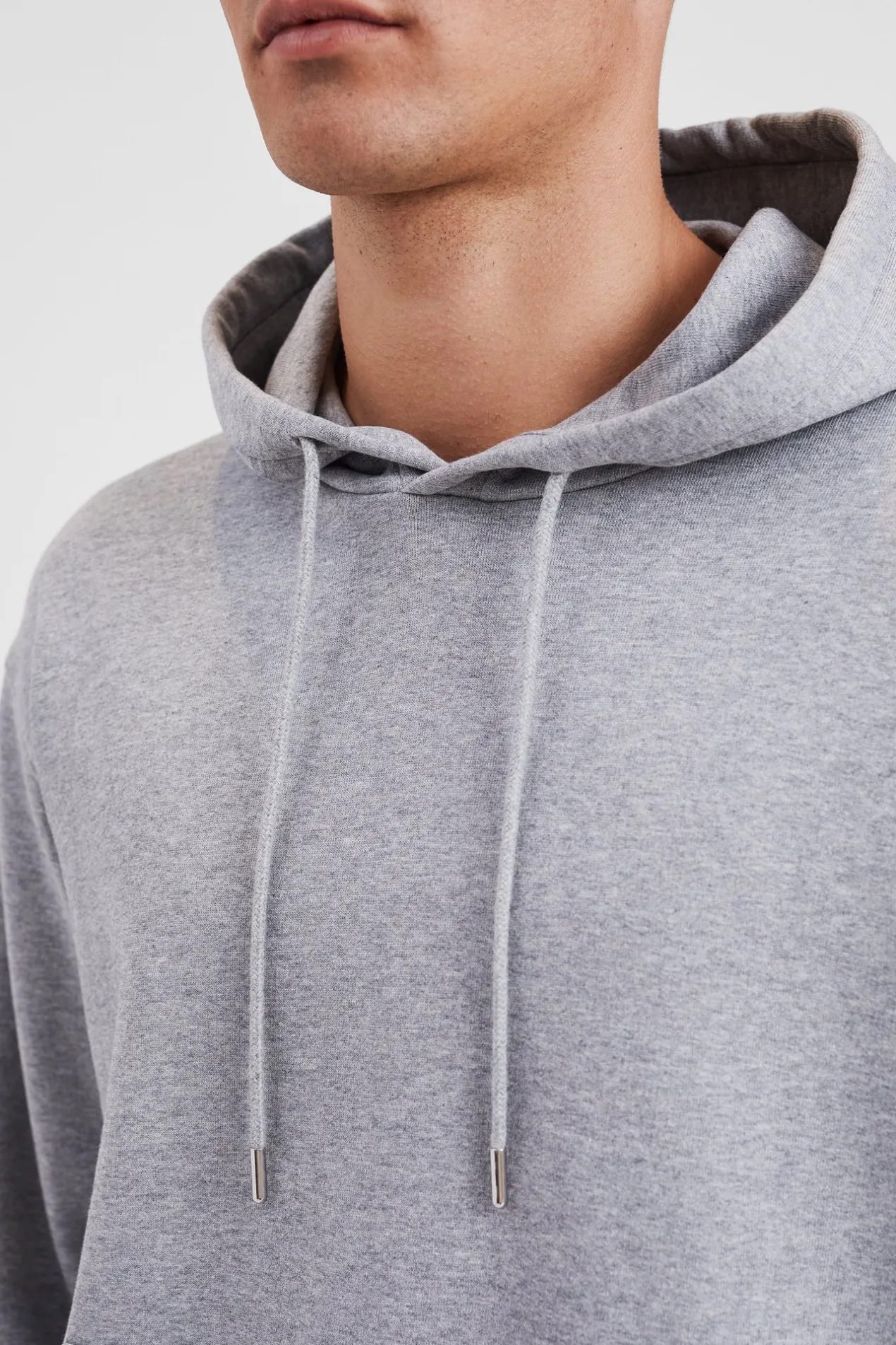 norse_standard_hoodie_4-1.webp Norse Projects SWEATSHIRTS^Norse Standard Hoodie Grey Melange