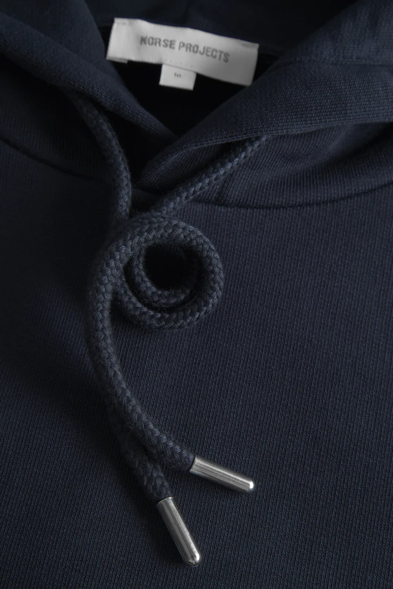 norse_standard_hoodie_4-3.webp Norse Projects SWEATSHIRTS^Norse Standard Hoodie Dark Navy