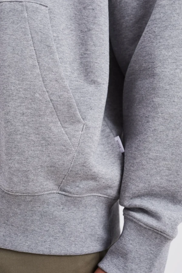 Norse Projects SWEATSHIRTS^Norse Standard Hoodie Grey Melange