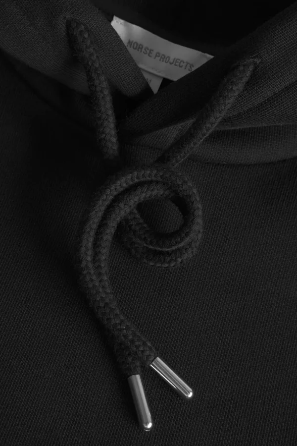 Norse Projects SWEATSHIRTS^Norse Standard Hoodie Black