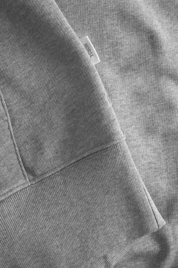 Norse Projects SWEATSHIRTS^Norse Standard Hoodie Grey Melange