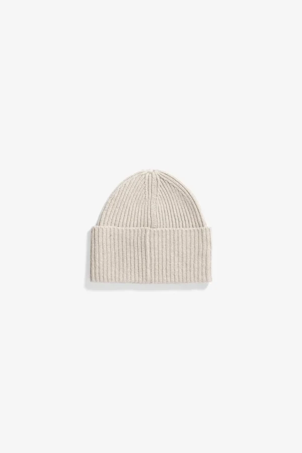 Norse Projects BEANIES^Norse Standard Merino Lambswool Beanie Oatmeal