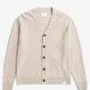 Norse Projects KNITWEAR^Norse Standard Merino Lambswool Cardigan Oatmeal