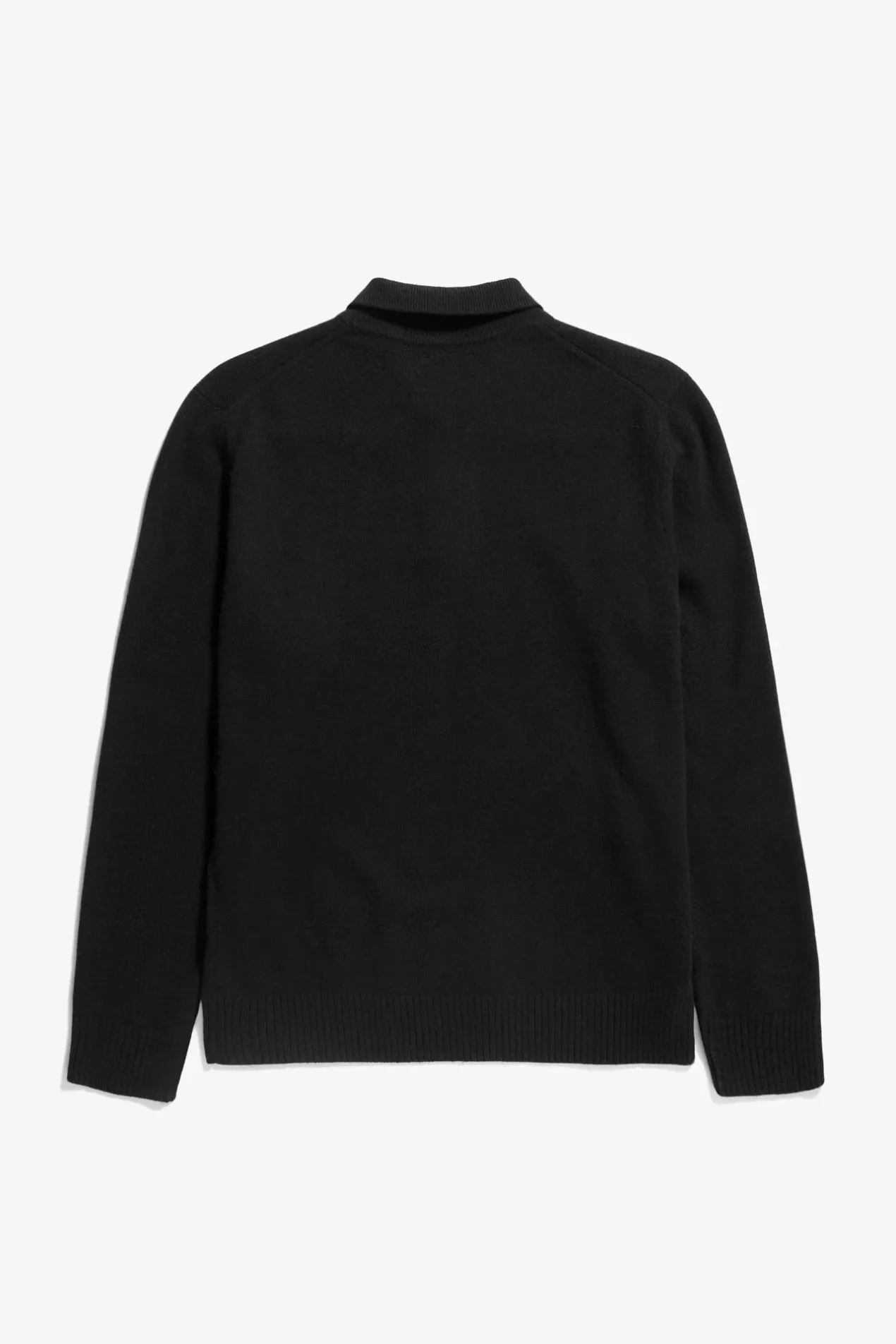 norse_standard_merino_lambswool_polo_1-2.webp Norse Projects KNITWEAR^Norse Standard Merino Lambswool Polo Black
