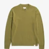 Norse Projects KNITWEAR^Norse Standard Merino Lambswool Sweater Sitka Green