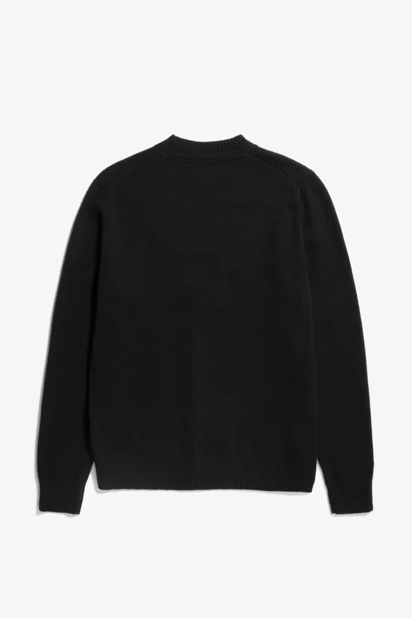 Norse Projects KNITWEAR^Norse Standard Merino Lambswool Sweater Black