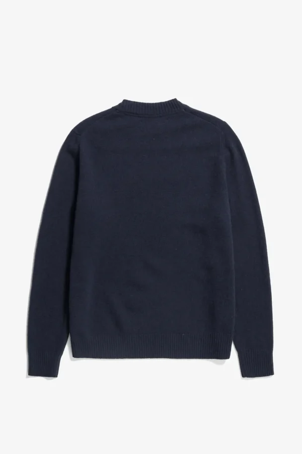 Norse Projects KNITWEAR^Norse Standard Merino Lambswool Sweater Dark Navy