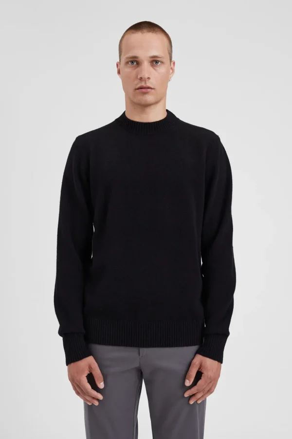 Norse Projects KNITWEAR^Norse Standard Merino Lambswool Sweater Black