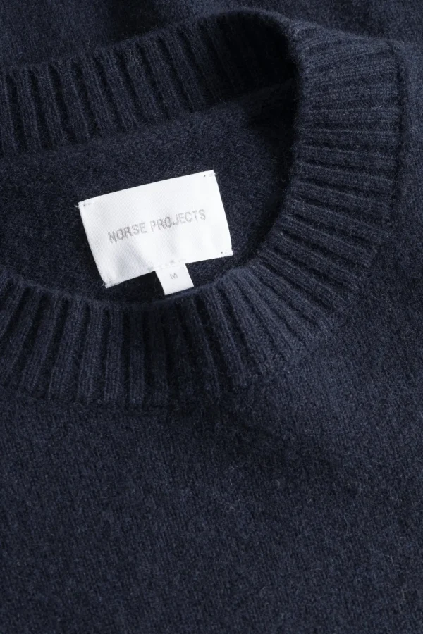 Norse Projects KNITWEAR^Norse Standard Merino Lambswool Sweater Dark Navy
