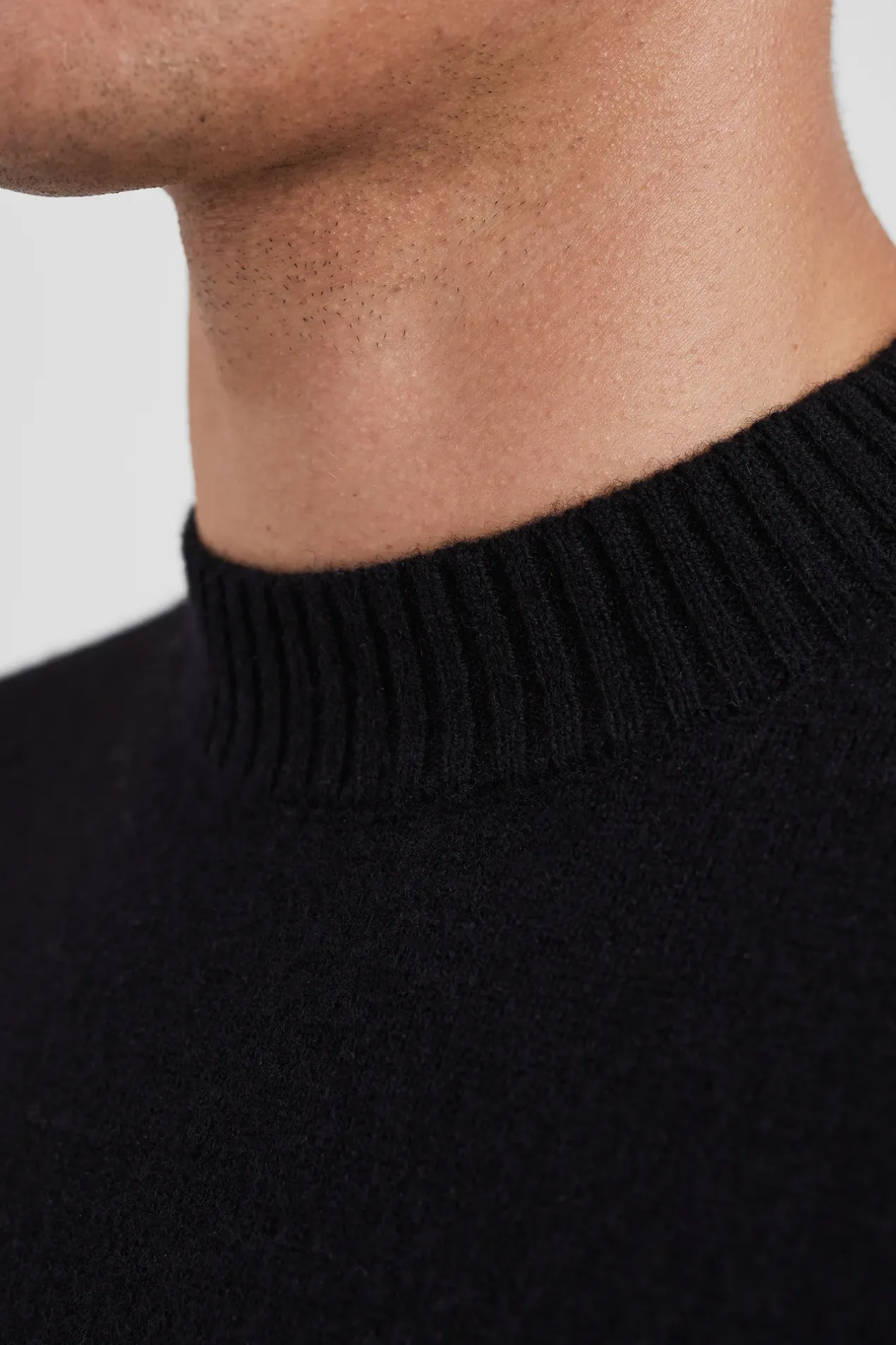 norse_standard_merino_lambswool_sweater_5-1.webp Norse Projects KNITWEAR^Norse Standard Merino Lambswool Sweater Black