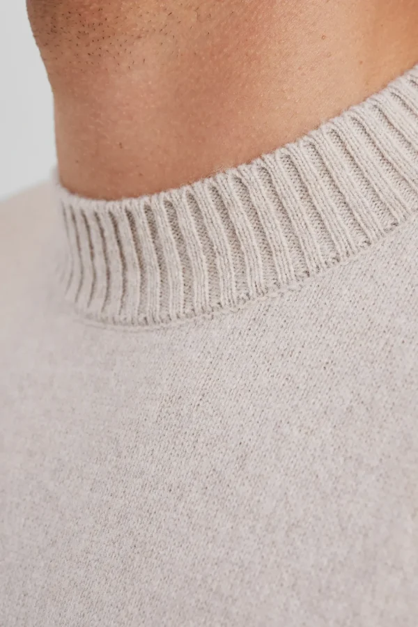 Norse Projects KNITWEAR^Norse Standard Merino Lambswool Sweater Oatmeal