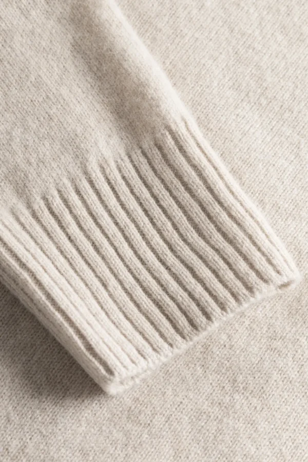 Norse Projects KNITWEAR^Norse Standard Merino Lambswool Sweater Oatmeal